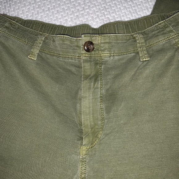 NWOT Gap Khaki Joggers Pants, Moss Green, sz 10 - Picture 8 of 9